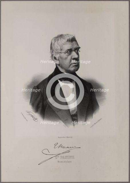 Portrait of Count Viktor Nikitich Panin (1801-1874).