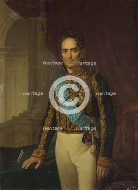 Portrait of Count Viktor Kochubei, 1879. Creator: Georg von Bothmann.