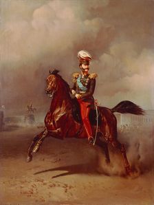 Portrait of Count Vladimir Fyodorovich Adlerberg (1791-1884), 1859. Artist: Willewalde, Gottfried (Bogdan Pavlovich) (1818-1903)