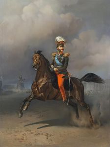 Portrait of Count Vladimir Fyodorovich Adlerberg, 1859. Creator: Bogdan Willewalde
