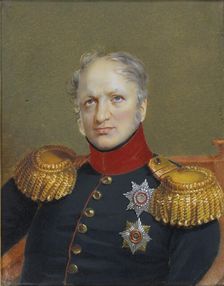 Portrait of Count Yegor Frantsevich Kankrin (1774-1845). Creator: Winberg, Ivan Andreyevich (?-1851)