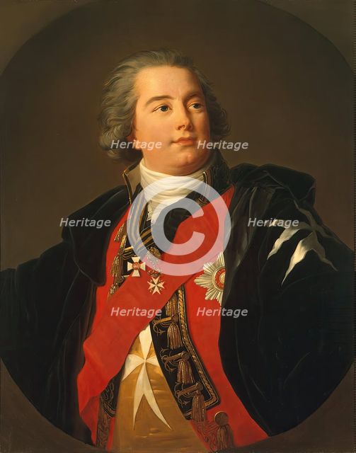 Portrait of Count Yuly Litta, 1805. Creator: Unknown.