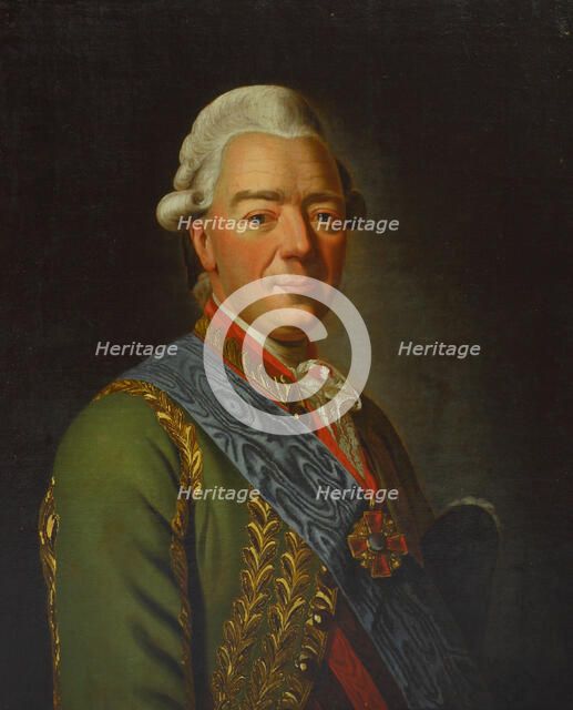 Portrait of Count Zakhar Grigoryevich Chernyshev (1722-1784), Second Half of the 18th cen. Creator: Anonymous.