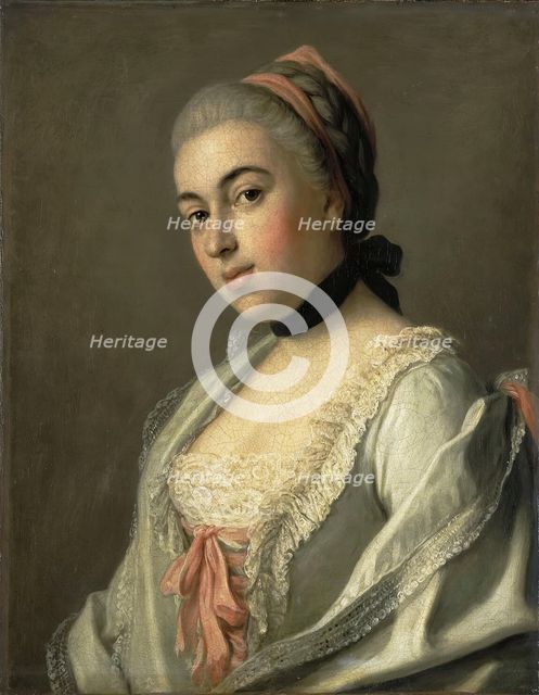 Portrait of Countess A.M. Vorontsova, 1759. Creator: Pietro Rotari.