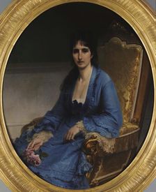 Portrait of Countess Antonietta Negroni Prati Morosini, 1871-1872. Creator: Hayez, Francesco (1791-1882)