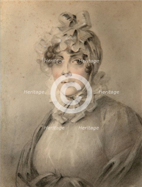 Portrait of Countess Anastasia Nikolaevna Shcherbatova (?-1810), née Dolgorukova. Artist: Molinari, Alexander (1772-1831)