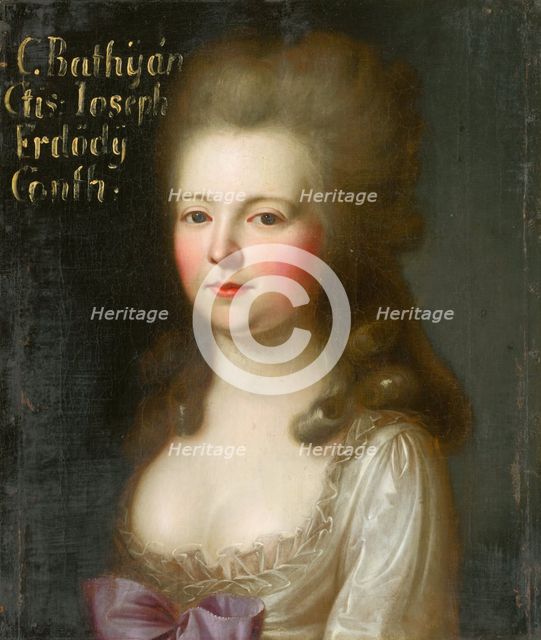 Portrait of Countess Batthyány, 1770-1780. Creator: Unknown.