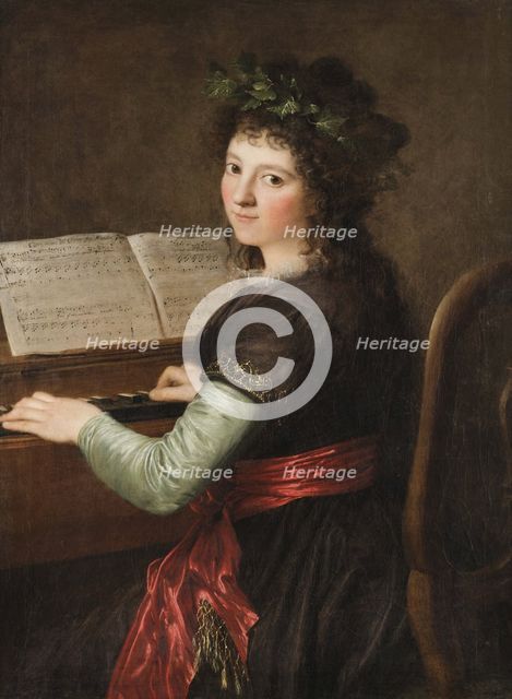Portrait of countess Bianca Stampa di Soncino, 1791. Creator: Landi, Gaspare (1756-1830).