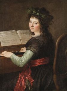 Portrait of countess Bianca Stampa di Soncino, 1791. Creator: Landi, Gaspare (1756-1830)