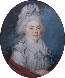 Portrait of Countess Darya Petrovna Saltykova, 1794. Creator: Augustin Ritt