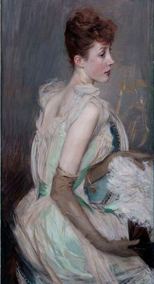 Portrait of Countess De Leusse, née Berthier, 1889