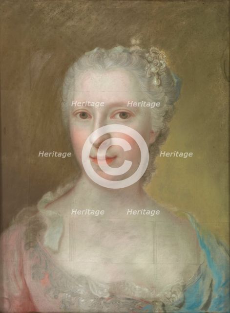 Portrait of Countess de Martigny, 18th century. Creator: Unknown.