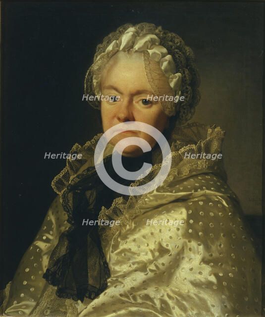 Portrait of Countess Ekaterina Andreyevna Chernysheva, née Ushakova (1715-1779), 1776. Artist: Roslin, Alexander (1718-1793)