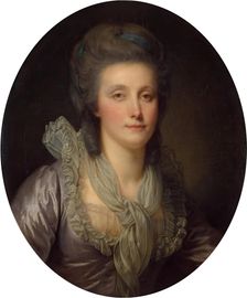 Portrait of Countess Ekaterina Shuvalova, 1770. Creator: Jean-Baptiste Greuze