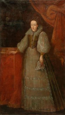 Portrait of Countess Elizabeth Báthory (1560-1614), First third of 17th cen. Creator: Anonymous