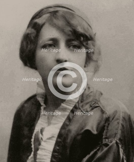 Portrait of Countess Fanny Franziska zu Reventlow (1871-1918), c.1900. Creator: Anonymous.