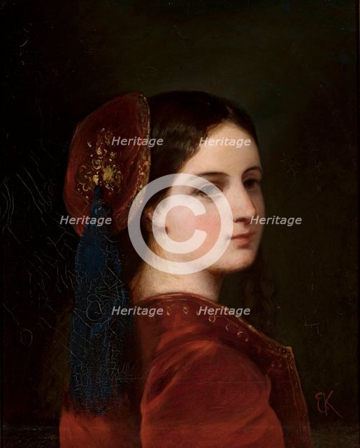 Portrait of Countess Katarzyna Potocka (1825-1907), née Branicka, 1841.