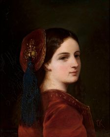 Portrait of Countess Katarzyna Potocka (1825-1907), née Branicka, 1841