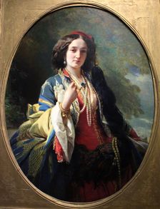 Portrait of Countess Katarzyna Potocka (1825-1907), née Branicka, 1854