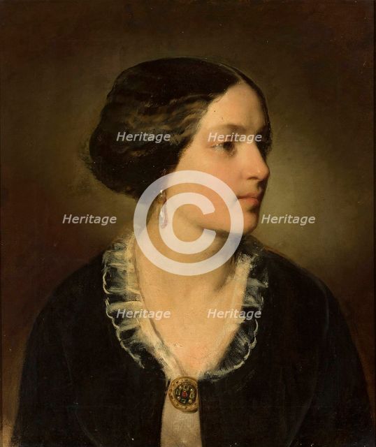 Portrait of Countess Katarzyna Potocka (1825-1907), née Branicka, 1852.