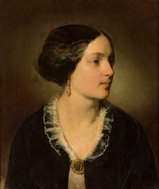 Portrait of Countess Katarzyna Potocka (1825-1907), née Branicka, 1852