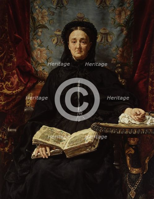 Portrait of Countess Katarzyna Potocka (1825-1907), née Branicka.
