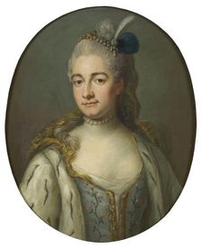 Portrait of countess Hedvig Catharina De la Gardie (1695-1745), née Lillie