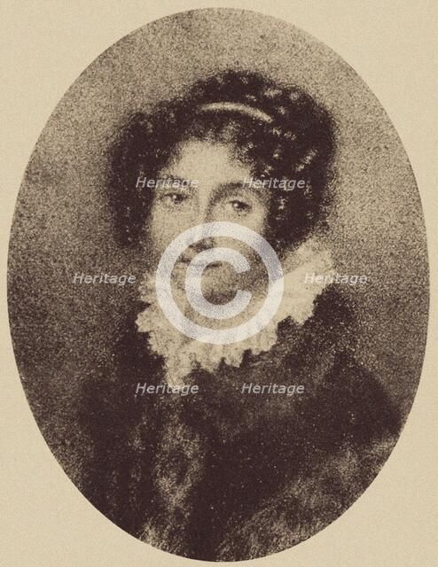 Portrait of Countess Josephine Deym of Stritetz, née Brunsvik de Korompa (1779-1821), c. 1800. Creator: Anonymous.