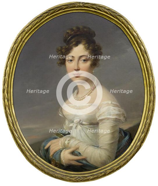 Portrait of Countess Maria Antonovna Ushakova, née Tarbeeva (1802-1870), End of 1820s-Early 1830s.