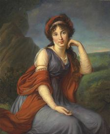 Portrait of Countess Maria Grigoryevna Razumovskaya (1772-1865), née Vyazemskaya, 1798