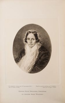 Portrait of Countess Maria Nikolayevna Volkonskaya (1805-1863)