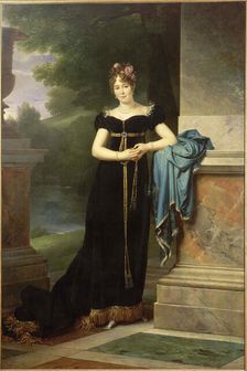 Portrait of Countess Marie Walewska (1786-1817), c. 1810. Creator: Gérard, François Pascal Simon (1770-1837)