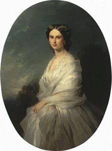 Portrait of Countess Sophia Bobrinskaya, 1857. Creator: Franz Xaver Winterhalter