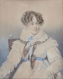 Portrait of Countess Sophie of Ségur (1799-1874), née Rostopchina, 1823