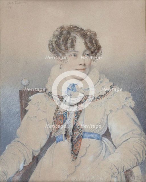 Portrait of Countess Sophie of Ségur (1799-1874), née Rostopchina, 1823.