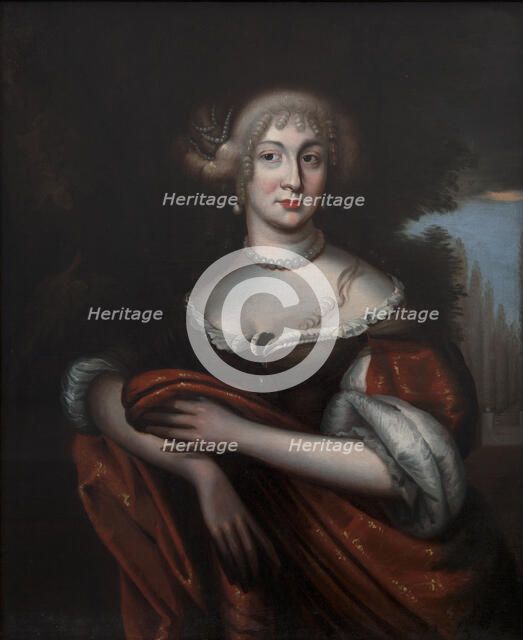 Portrait of Countess Sophie Amalie of Nassau-Siegen (1650-1688), Duchess of Courland.