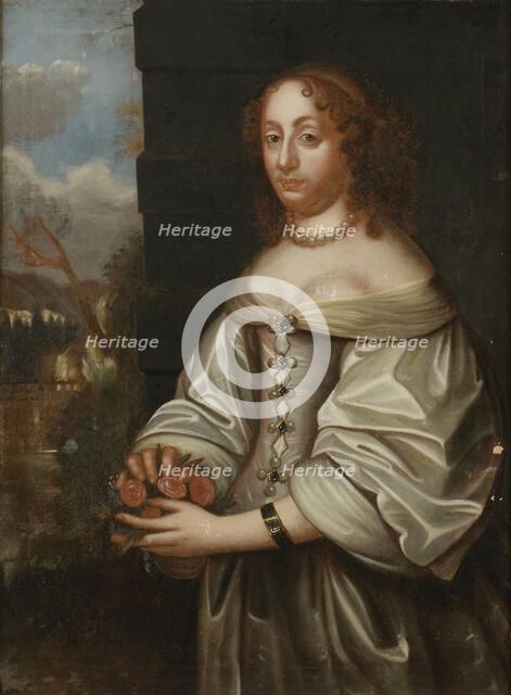 Portrait of Countess Palatine Eleonora Catherine of Zweibrücken (1626-1692), Landgravine of Hesse-Es