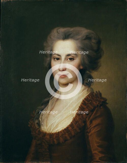 Portrait of Countess Praskovya Vorontsova (1749-1797), Early 1790s. Artist: Levitsky, Dmitri Grigorievich (1735-1822)