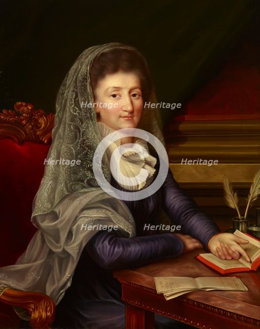 Portrait of Countess Rozalia Tarnowska née Czacka (Copy), 1856. Creator: Feliks Hanusz.