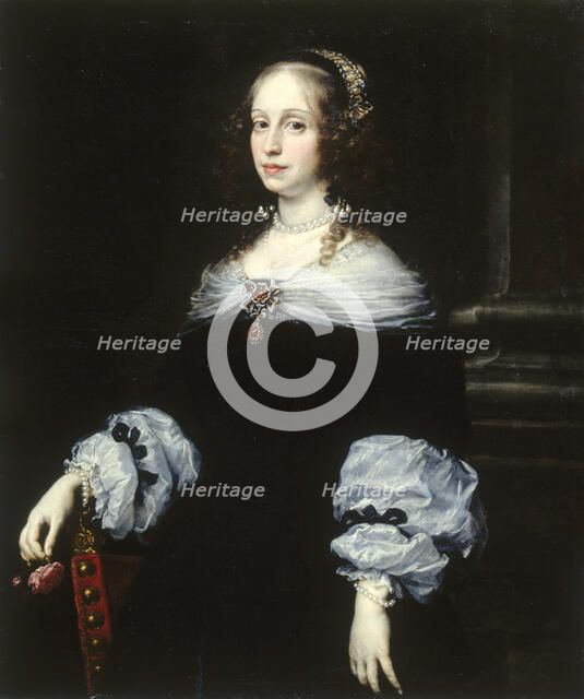 Portrait of Countess Teresa Dudley di Carpegna, 1654. Creator: Justus Sustermans.