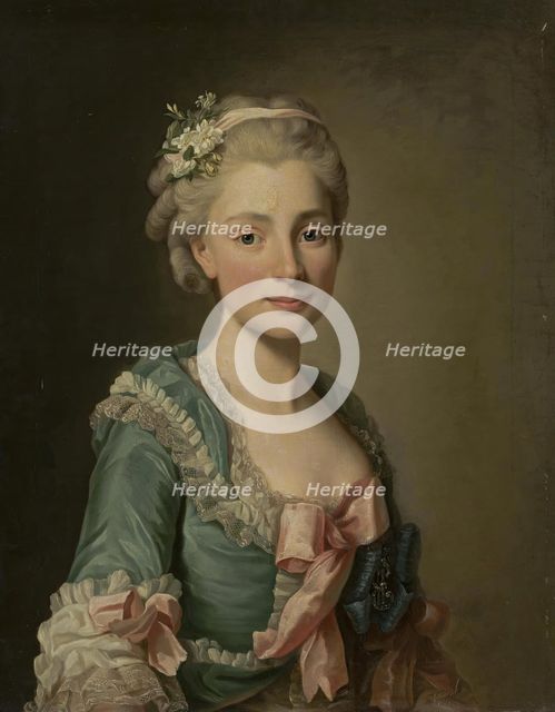 Portrait of Countess Yekaterina P. Stroganova, (1744-1815) (copy), 1775. Creator: Unknown.