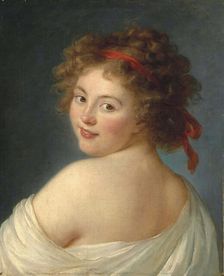 Portrait of Countess Yekaterina Skavronskaya, née von Engelhardt (1761-1829), 1790. Creator: Vigée Le Brun, Louise Élisabeth (1755-1842)