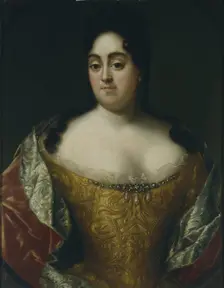 Portrait of Countess Yelena Leontyevna Ushakova, Early 18th cen.. Artist: Anonymous