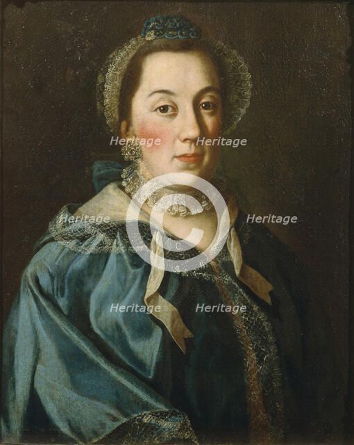 Portrait of Countess Yelizaveta Franzevna Buturliina, 1763. Artist: Antropov, Alexei Petrovich (1716-1795)