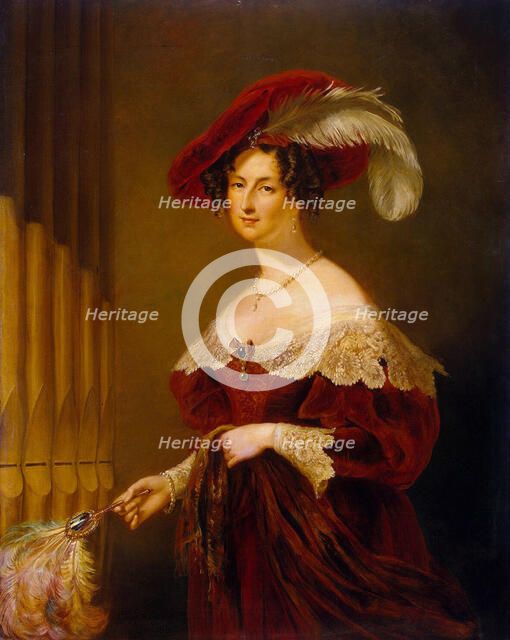 Portrait of Countess Yelizaveta Ksaweryevna Vorontsova (1792-1880), 1832. Artist: Hayter, Sir George (1792-1871)