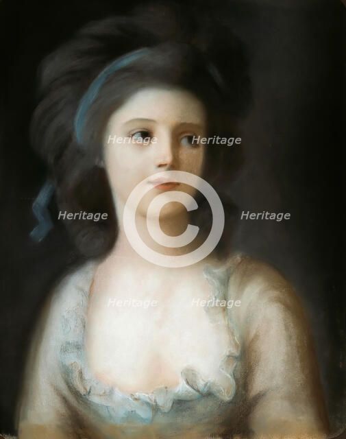 Portrait of Countess Zofia Potocka-Witt (1760-1822). Creator: Graff, Anton (1736-1813).