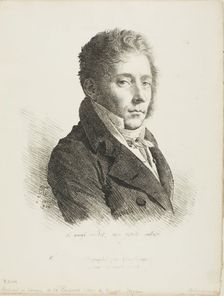 Portrait of Coupin de la Couperie, 1816. Creator: Girodet de Roucy-Trioson