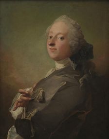 Portrait of court apothecary Johann Gottfried Becker, 1726-1793. Creator: Carl Gustaf Pilo