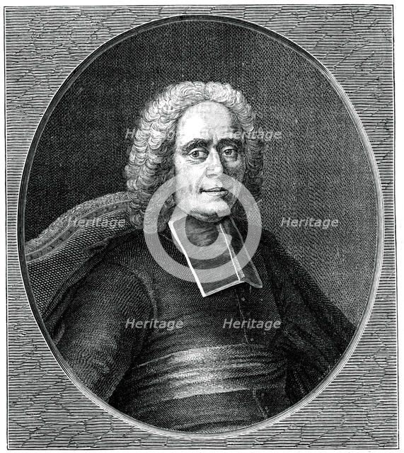 Portrait of Coypel, (1885).Artist: Jean Joseph Balechou