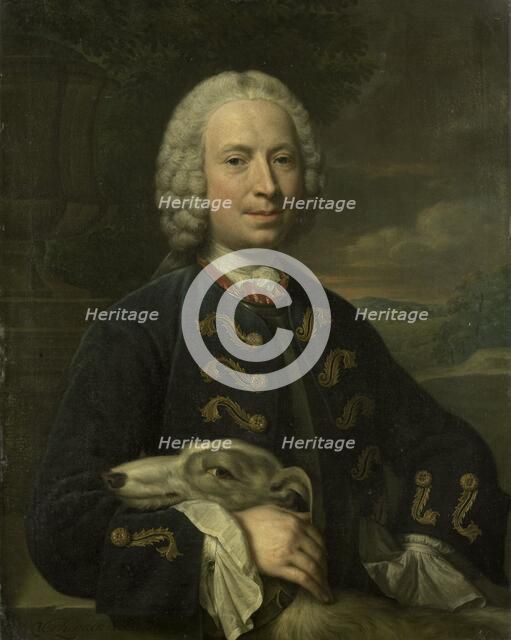 Portrait of Coenraad van Heemskerck, Count of the Holy Roman Empire, Lord of Achttienhoven and Den B Creator: Mattheus Verheyden.